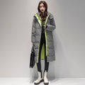 Women's Plaid Houndstooth Padded Coat