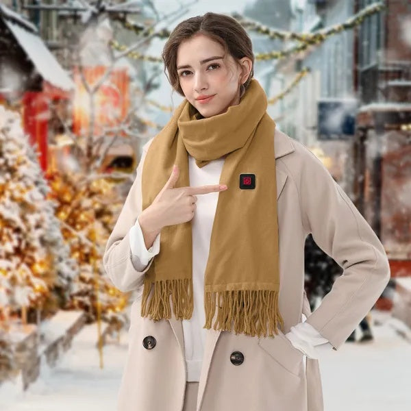 Electric Heated Winter Scarf & Neck Wrap