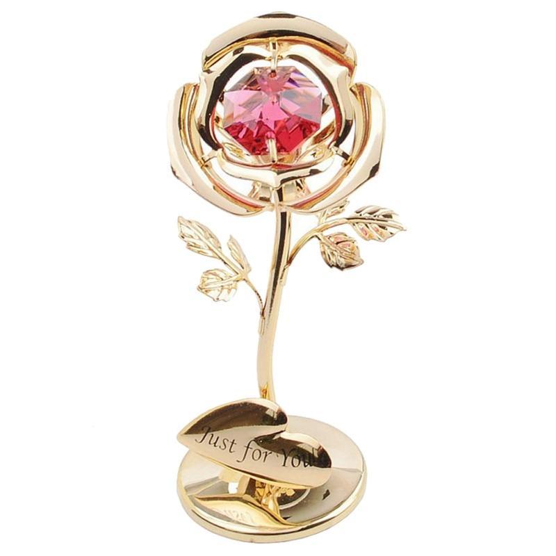Luxury Diamond Rose Home Decor & Gift