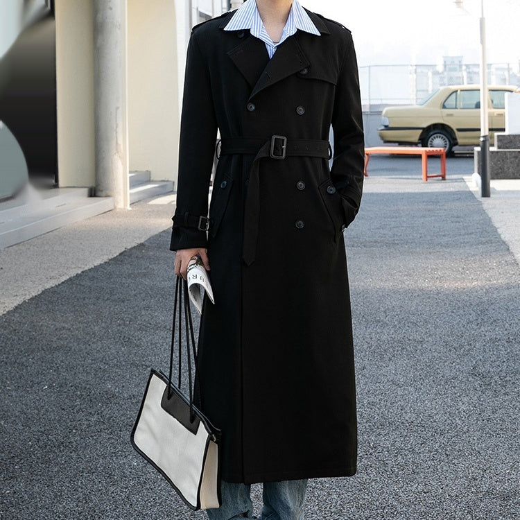 Men's Long Windbreaker Jacket | Slim Fit Lightweight Outerwear