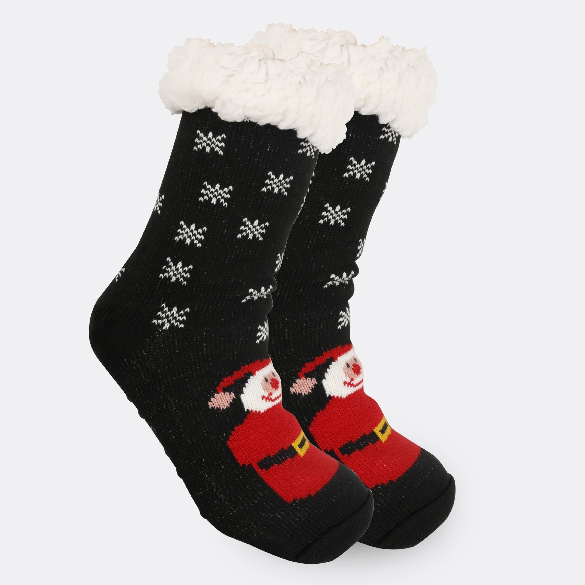 Festive Thermal Fleece-Lined Slipper/Room Socks