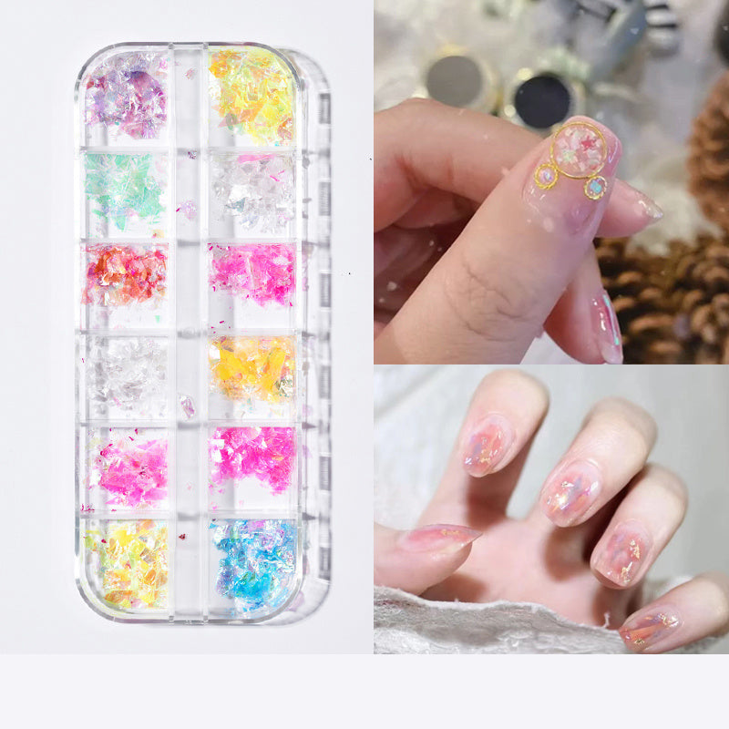 Luxury Manicure Decoration Kit: Pearl Butterfly