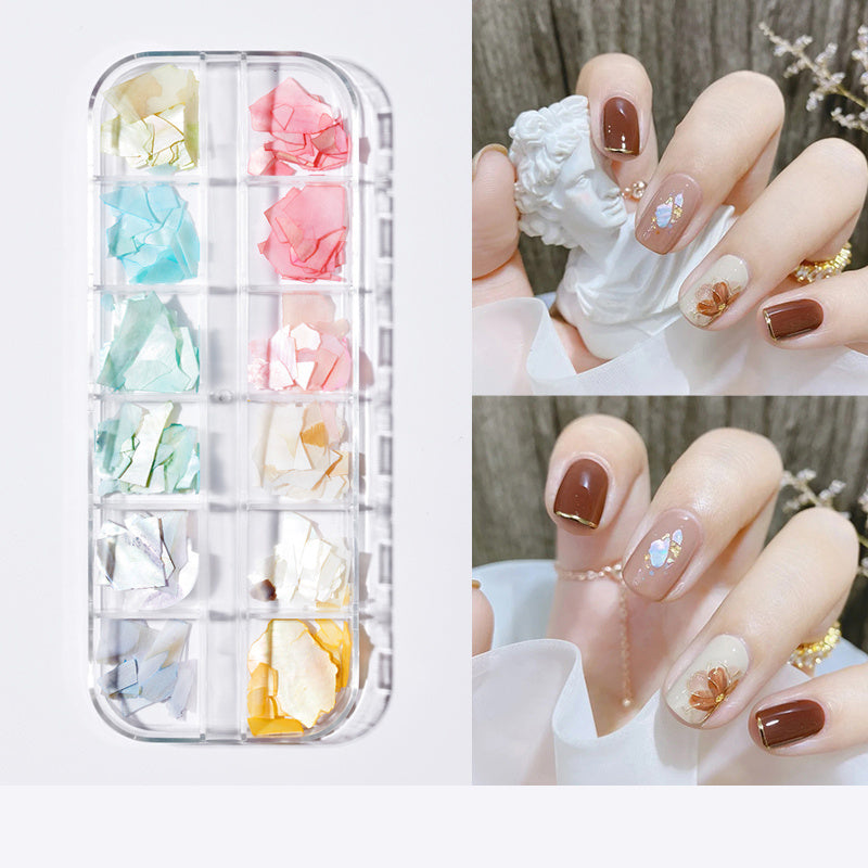 Luxury Manicure Decoration Kit: Pearl Butterfly