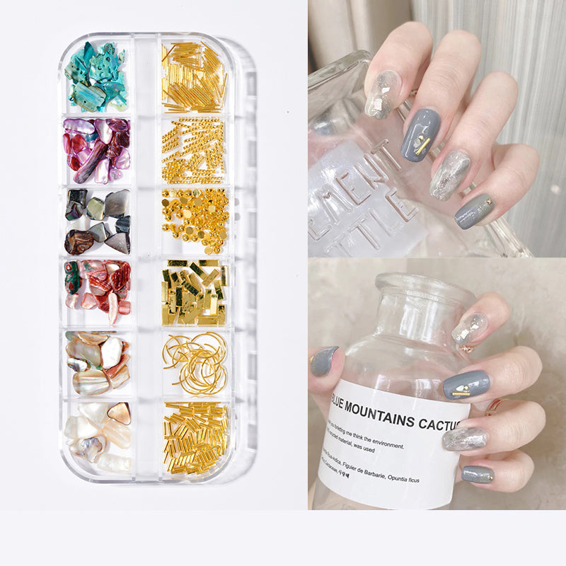 Luxury Manicure Decoration Kit: Pearl Butterfly