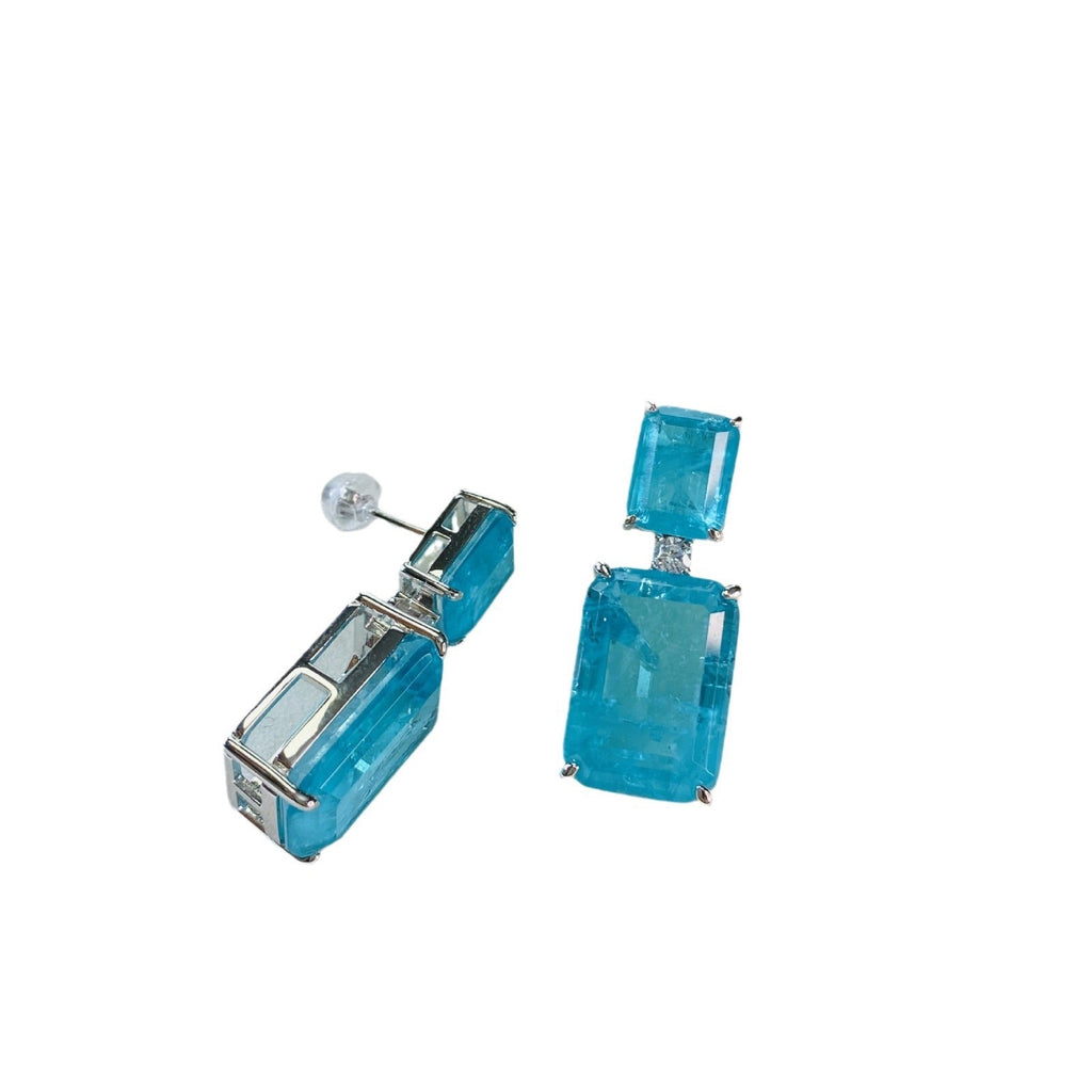 Vintage Emerald Dangle Earrings