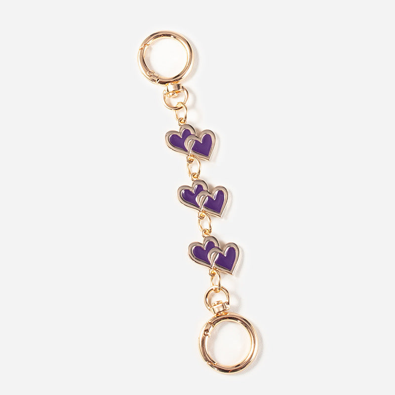 Metal Bag Strap Extension Chain for One-Shoulder Bag Conversion