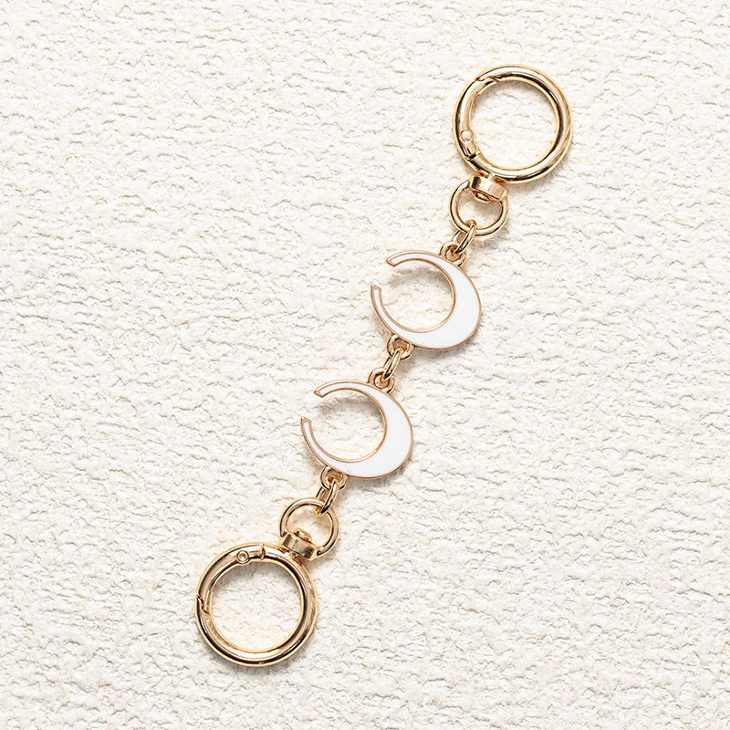 Metal Bag Strap Extension Chain for One-Shoulder Bag Conversion