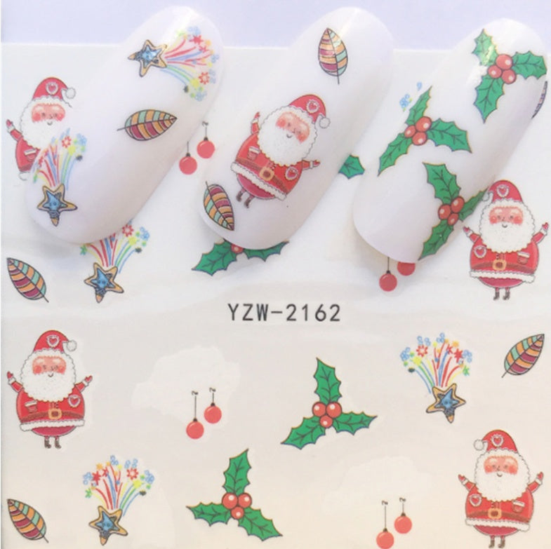 Christmas Water Transfer Nail Stickers & Decals