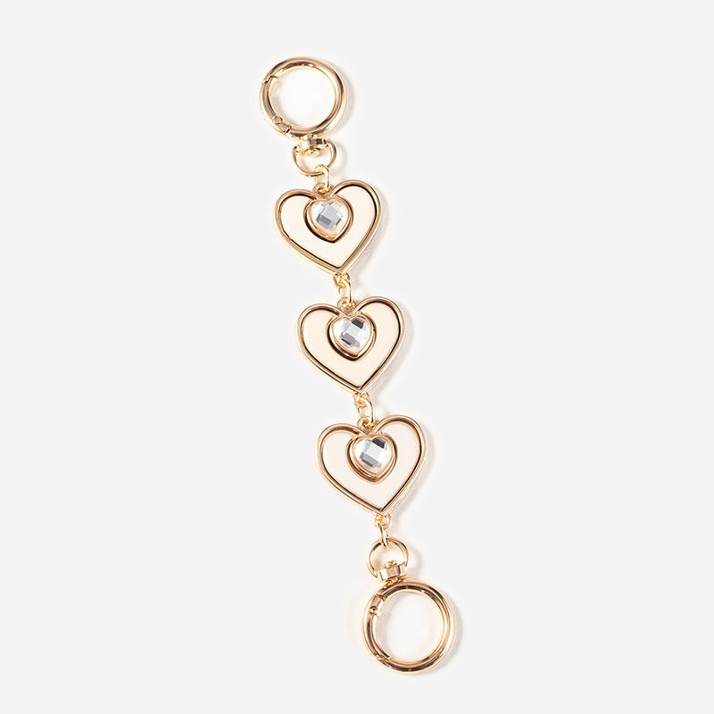 Metal Bag Strap Extension Chain for One-Shoulder Bag Conversion