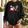 Women's Christmas Elk Pattern Printed Sweater