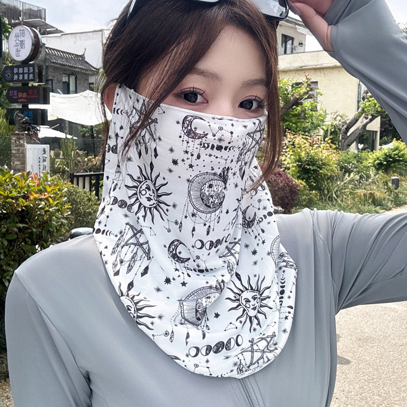 Children's Full Face Cover Sunscreen Mask