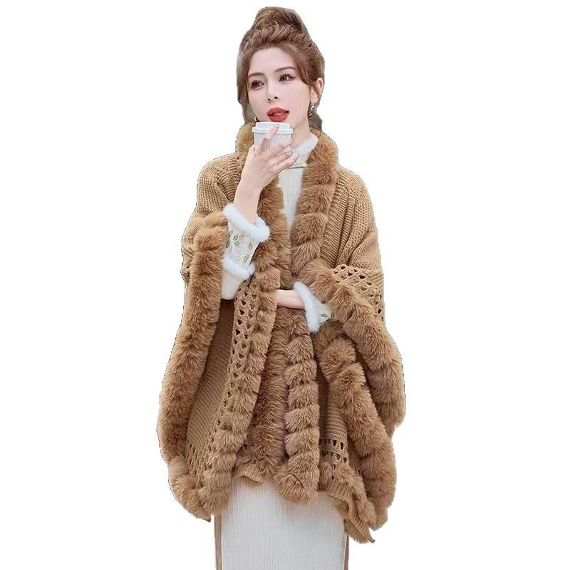 Cozy Thick Lazy Fleece Plush Shawl Wrap