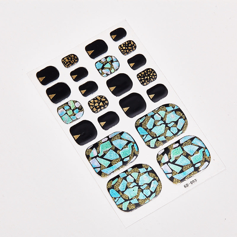 Waterproof Toe Nail Stickers & Decals