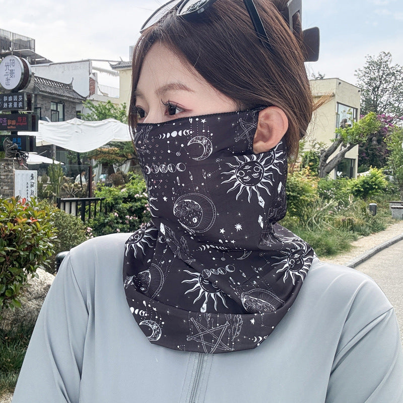 Children's Full Face Cover Sunscreen Mask