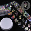 Nail Art Decals & Stickers Kit
