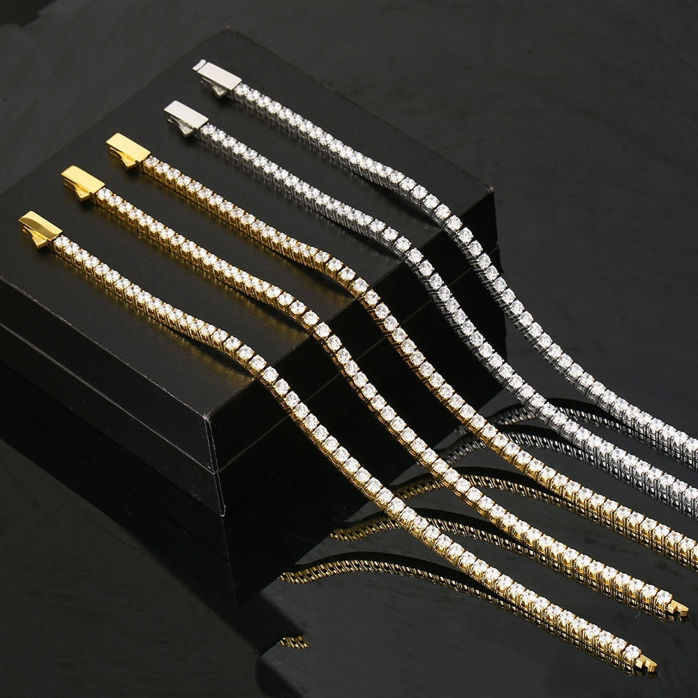 Women's Luxury Zircon Rhinestone Tennis Bracelet