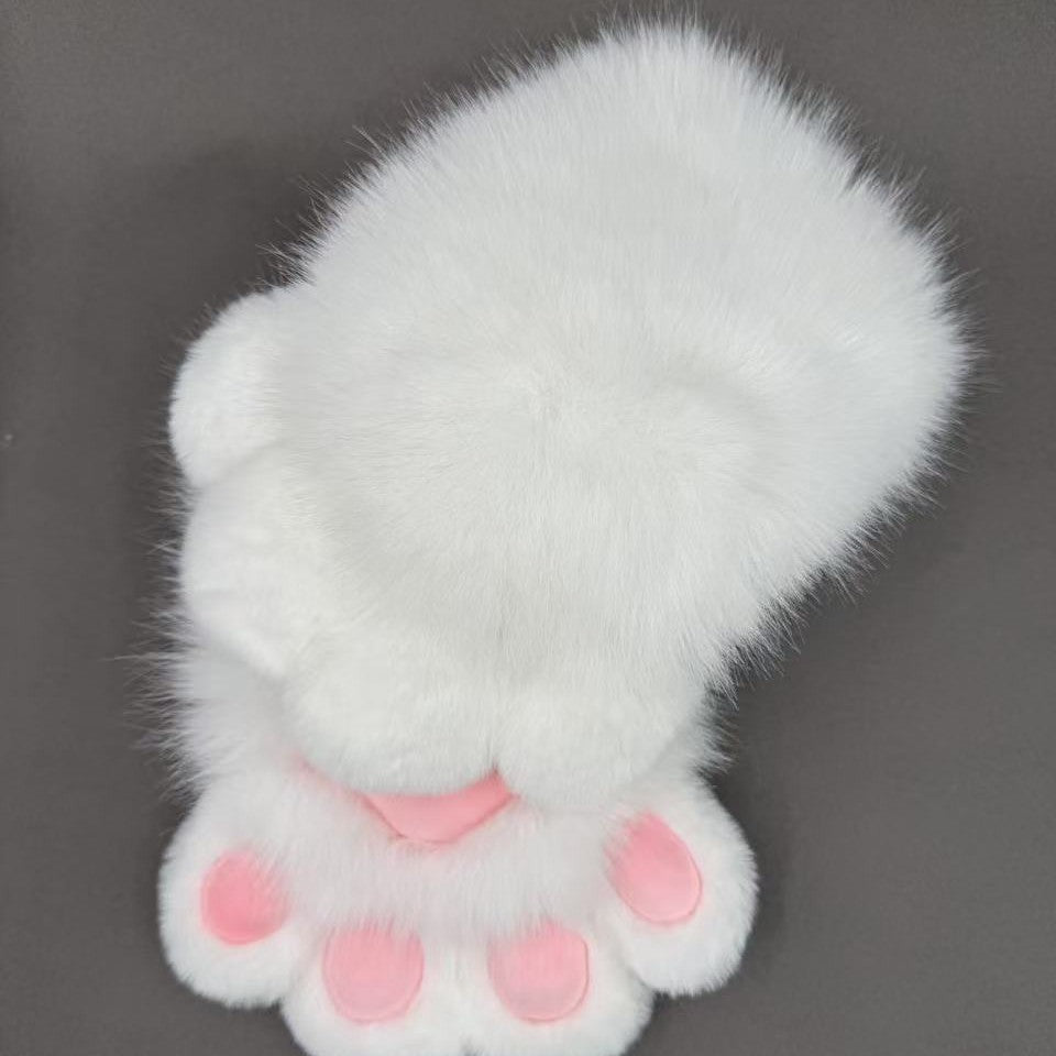 Soft Colorful Animal Claw Cosplay Mittens