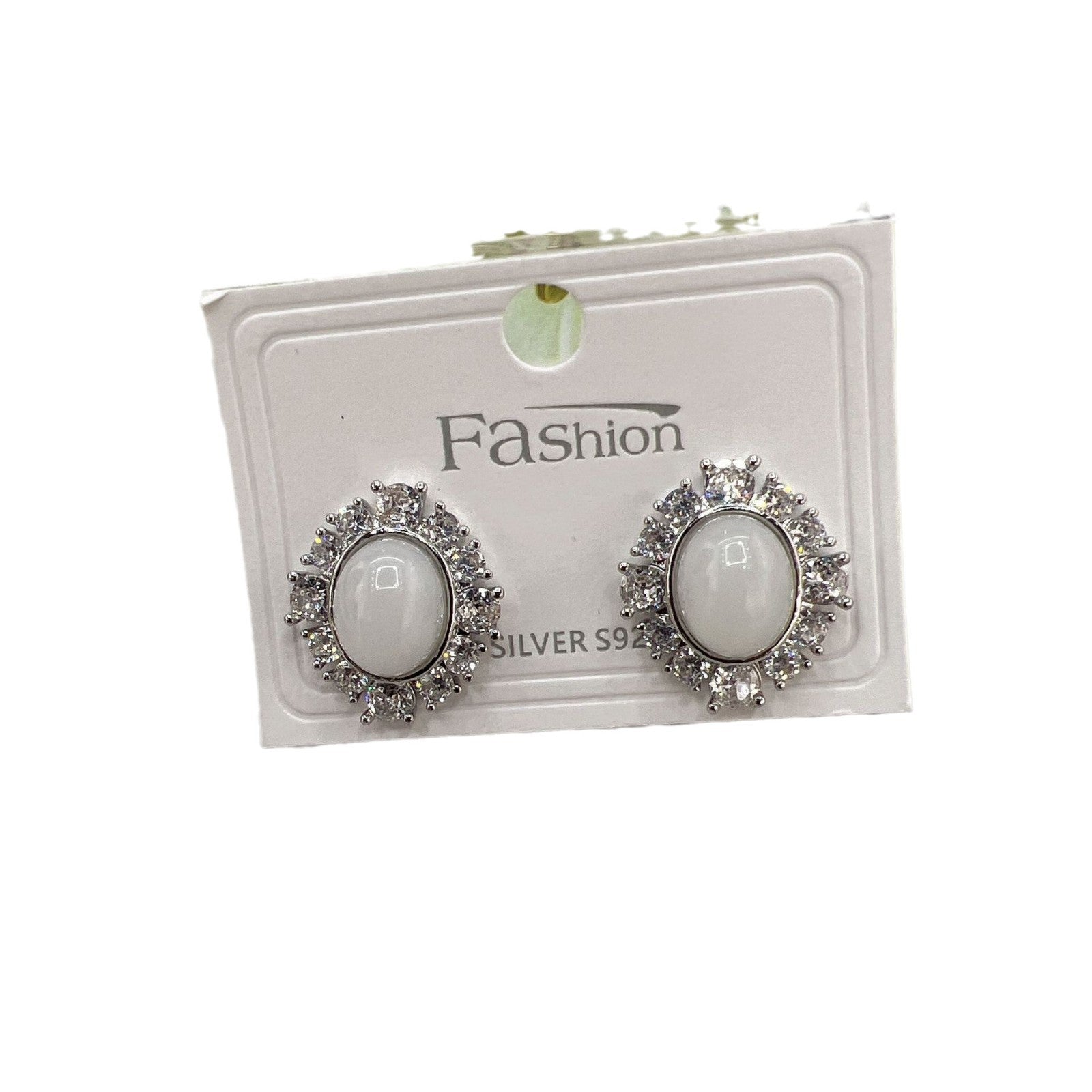 Fashion Women's French Glass Cat Eye Dangle Earrings