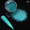 Aurora Effect Magic Nail Powder Glitter