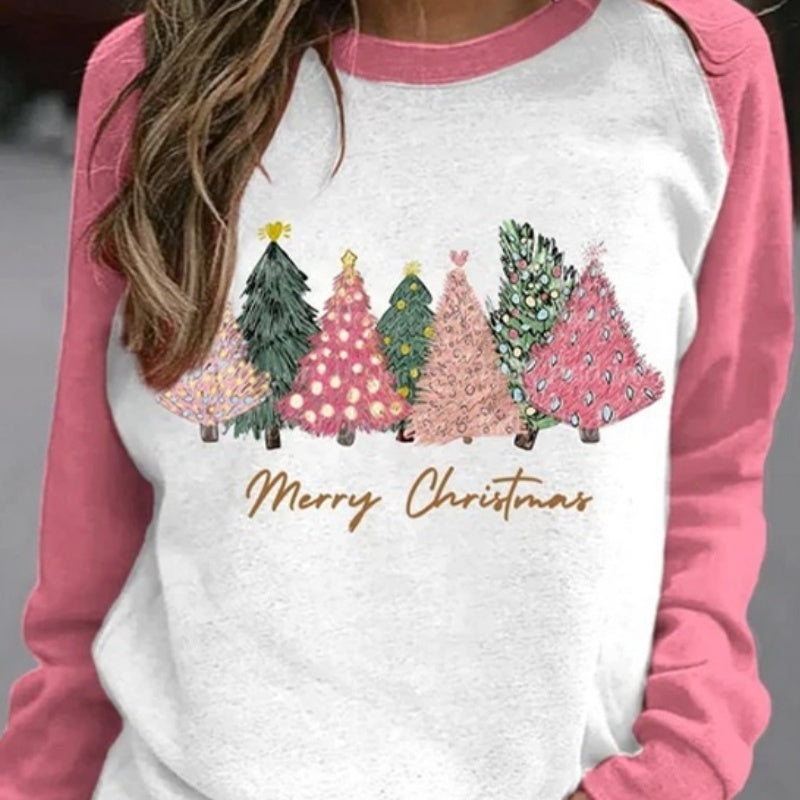 Casual Loose Fit Holiday 3D Digital Printing Sweatshirt
