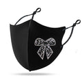 Shiny Diamond Bow Creative Cloth Face Mask