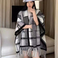 High-End Tassel Outer Scarf & Shawl