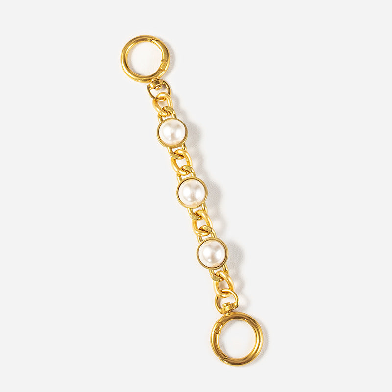 Metal Bag Strap Extension Chain for One-Shoulder Bag Conversion