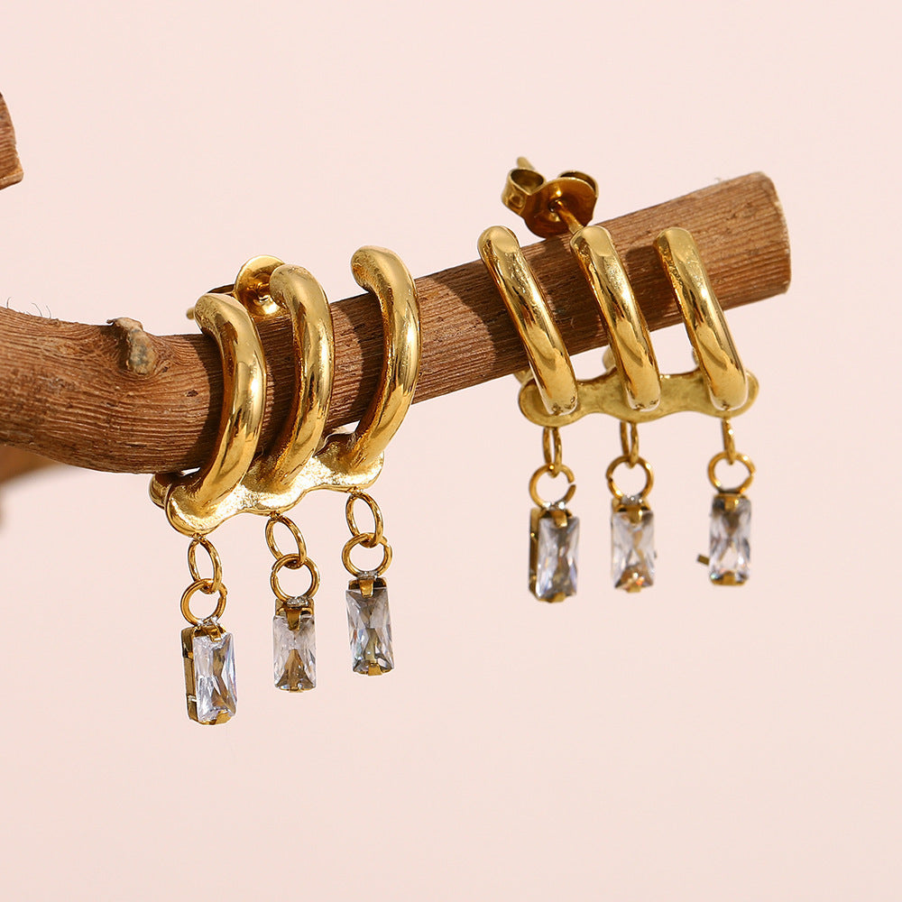 Fashion Exaggerated Drop Dangle Earrings